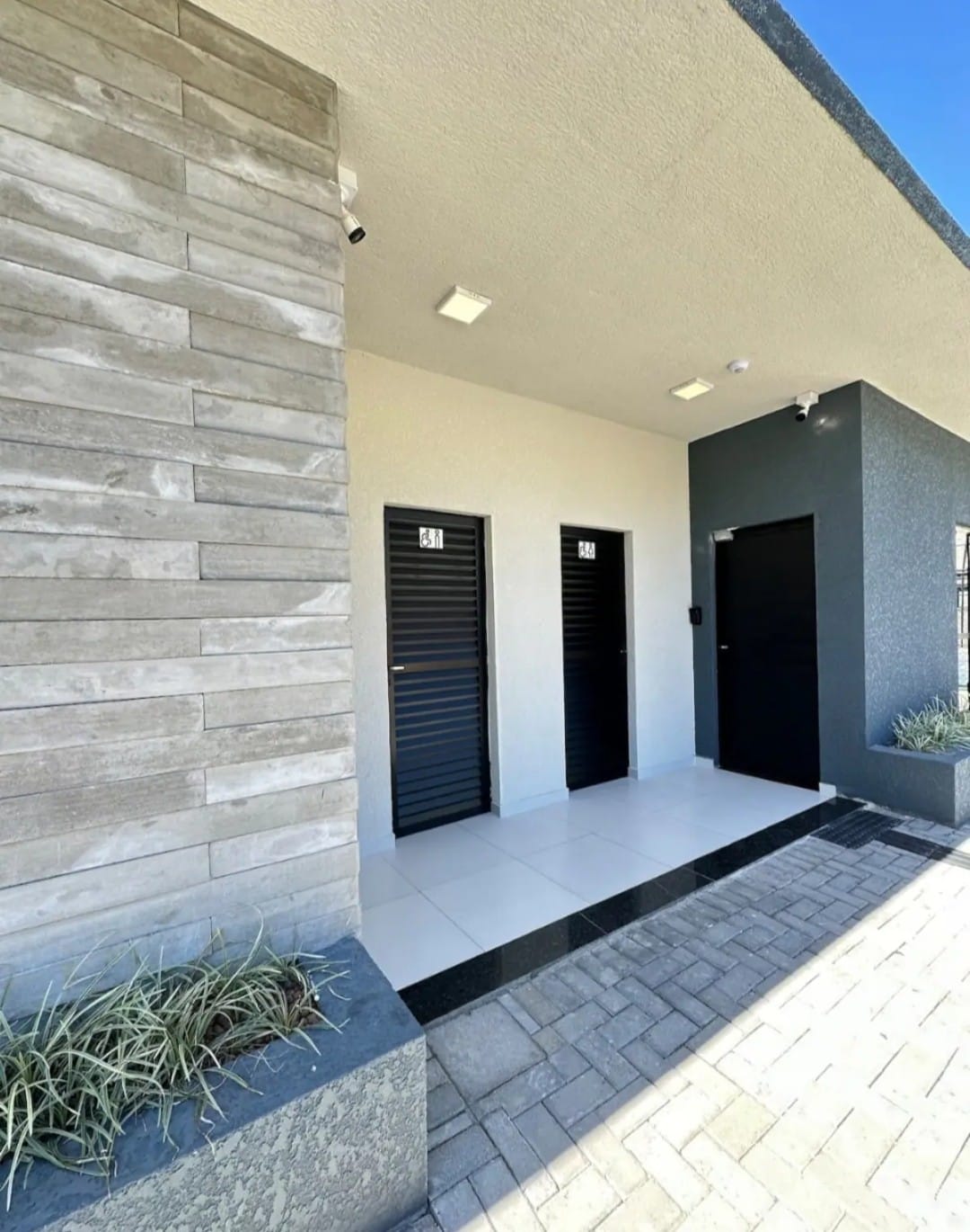 Banheiros da área externa